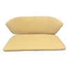 131 / 42 + 100 x 44 cm Elegance Sofa Ryg+Sæde SÆT - Havehynde = Beige Ensfarvet, DRALON (Dess. 714)