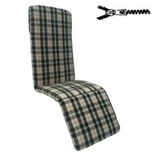 53 x 43 + 48 / 85 cm Relax Homa + KWA med Lomme - Havehynde = Grøn og Beige Ternet, DRALON (Dess. 746)