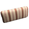 50 x 25 cm Arm pude - Havehynde = Tegl + Beige Strib, DRALON (Dess. 752)