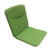 48 x 44 / 50 cm Teak + Resin - Havehynde = Lime Grøn Ensfarvet, DRALON (Dess. 804) 2 Stk