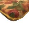 45 x 115 / 78 cm Deckstol - Havehynde = Frugter på beige bund, BOMULD (Dess. 831)