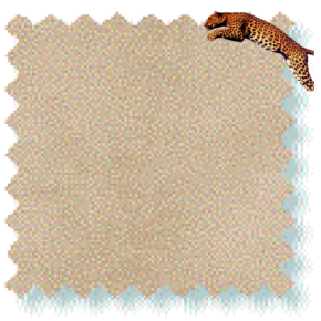 Dess. 9789 Beige Ensfarvet, NYLON "JAGUAR"