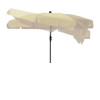 2,5 m Ø, Rund "Store Storm" - Natur, Alu-stel & Glasfiber, POLYESTER, Parasol
