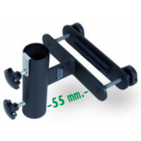 Parasol-beslag - Universal holder til altan - Rundt-rør 19 til 38 mm