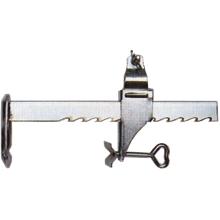 Parasol-beslag - Universal holder til altan - Rundt-rør 19 til 30 mm