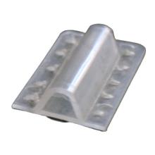 8 x 9 mm, Støbt Nylon med sy hulder - Parasol-Ende dubber = 4 Stk