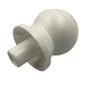 27 mm indvendig Hvid (TOP KNOP) Lübeck