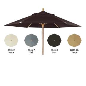 3 m Ø, Rund "Reggio" - FSC-Træ, POLYESTER, Parasol