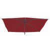 2 x 2 cm Løs Firkantet Parasol Skærm "Symo" = Bordeaux, DRALON