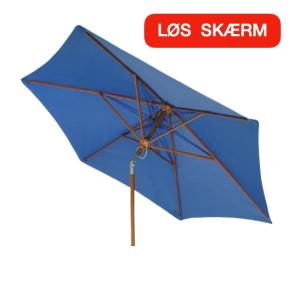2,70 m Løs Rund Parasol Skærm "Florenz" POLYESTER