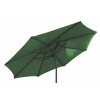 2,75 m Løs Rund Parasol Skærm "Venice" = Jagt Grøn, SPUN-POLYESTER