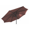 2,75 m Løs Rund Parasol Skærm "Venice" = Karemel, SPUN-POLYESTER
