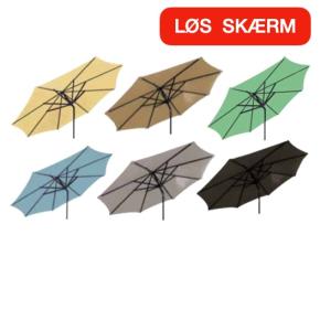 3 m Løs Rund Parasol Skærm "Como" POLYESTER