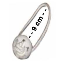 9 cm lange Blækspruter med plast kugle holder (Hvid) 10 STK I POSEN
