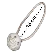 13 cm lange Blækspruter med plast kugle holder (Hvid) 10 STK I POSEN