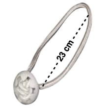 13 cm lange Blækspruter med plast kugle holder (Hvid) 10 STK I POSEN