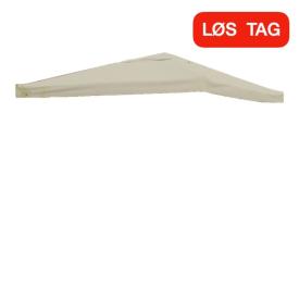 Pavilloner Tag 3,5 x 3,5 m til "Hov" Træ-Pavillon, Beige, POLYESTYER