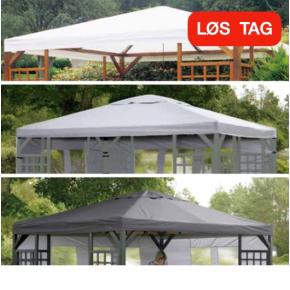 Pavilloner Tag 4x3m til “Hov” Træ Pavillon, POLYESTER