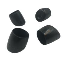 25 mm Ø, Rund Skrå bagben = KWA Grenå (UDVENDIG) Dupsko Sort = 4 stk