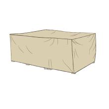 Overtræk til bord og 8 stole 350x225x95 cm. Ecru
