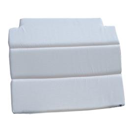 56 x 50 cm Træ stole-sæde hynde - Havehynde = Beige Ensfarvet struktur, DRALON (Dess. 813)