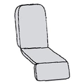 50 x 40 + 48 / 80 cm Relax Hvilestol med Lomme - Havehynde (Størrelse. xx 62L)