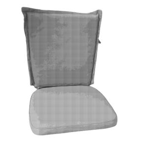 52 X 50 / 10 cm Ryg + 47 x 46 cm Sæde, Hynde sæt - Havehynder (Størrelse. xx 70+75)